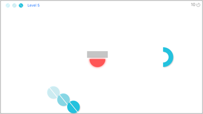 WeMake empathy-game screenshot from a mid-game level showing sensory-sensitivity variables introduced into the gameplay.